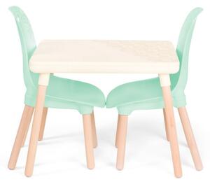 Dětský stolek + 2 židličky Mint