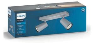 Philips 50572/48/PN - Bodové svítidlo MYLIVING PAISLEY 2xGU10/5,5W/230V