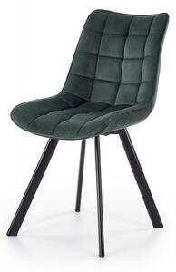 HALMAR Designová židle Mirah tmavě zelená