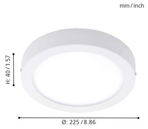 Eglo 78201 - LED Stropní svítidlo FUEVA LED/16,5W/230V