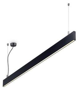 LINUS SP závěsné lineární LED svítidlo 32W 3450lm 3000K 120cm IP20, černé