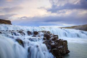 Fototapeta vodopády na Islandu