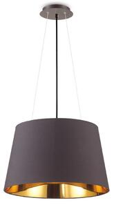 NORDIK SP4 závěsné svítidlo 4x E27 60W bez zdroje 50cm IP20, černé