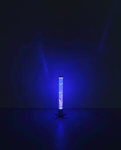 GLOBO Stojací LED lampa MENDOZA s rybičkami a funkcí RGB, 0,06W, čirá 9017
