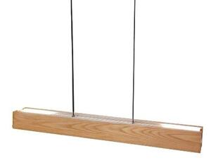 Laria Wood závěsné svítidlo LED 40W + 10W 3000lm 3000K 120cm IP20, dřevěný dekor