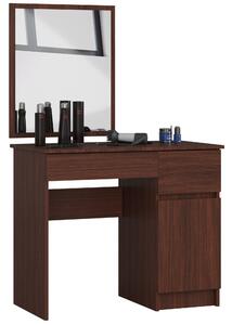 Toaletní stolek Parijat 50 (wenge) (se zrcadlem) (P)