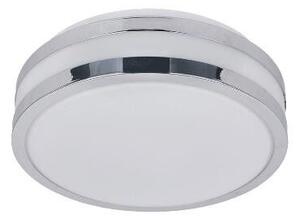 NORD koupelnové stropní svítidlo 1x E27 60W bez zdroje 19,5cm kulaté IP44, chromové