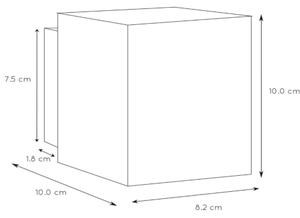 Lucide 23253/01/30 - Nástěnné svítidlo XERA 1xG9/42W/230V černé
