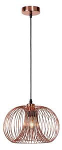 Lucide 02400/30/17 - Závěsné svítidlo VINTI 1xE27/60W/230V měď