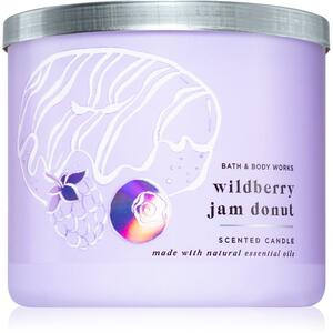 Bath & Body Works Wildberry Jam Donut vonná svíčka 411 g