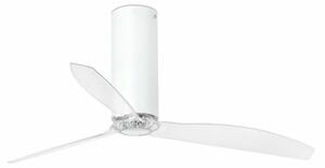 FARO TUBE FAN, bílá/transparentní, stropní ventilátor s DC motorem
