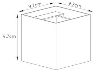 Lucide 09217/04/36 - LED nástěnné svítidlo XIO 1xG9/4W/230V antracit