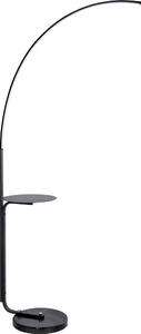 LED Stojací lampa se stolkem LED/20W/230V 3000-6500K černá