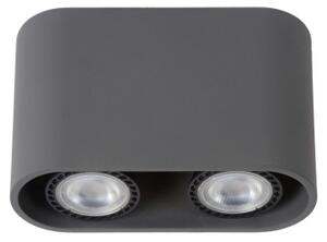 Lucide 09914/10/36 - LED Bodové svítidlo BENTOO 2xGU10/5W/230V šedá