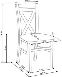 Dřevěná židle Dariusz 2, bílá