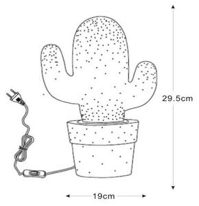 Lucide 13513/01/31 - Stolní lampa CACTUS 1xE14/40W/230V bílá