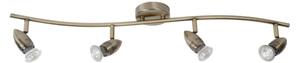 Lucide 13955/20/03 - LED bodové svítidlo CARO-LED 4xGU10/5W/230V bronz