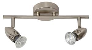 Lucide 13955/10/12 - LED bodové svítidlo CARO-LED 2xGU10/5W/230V chrom