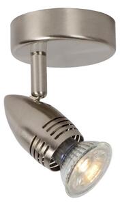Lucide 13955/05/12 - LED bodové svítidlo CARO-LED 1xGU10/5W/230V chrom