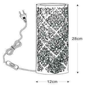 Lucide 13511/01/31 - Stolní lampa KANT 1xE14/25W/230V