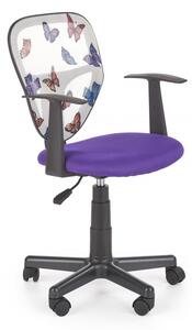 HALMAR Dětská židle Spik fialová