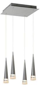 Lucide 36416/19/12 - LED Lustr na lanku REIKO 4xLED/5W/230V