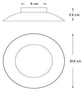 Lucide 79177/06/31 - LED stropní svítidlo FOSKAL LED/6W/230V 21,5 cm bílé