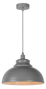 Lucide 34400/29/36 - Závěsné svítidlo ISLA 1xE14/40W/230V šedé
