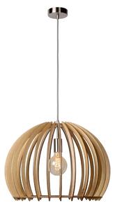 Lucide 34424/50/76 - Závěsné svítidlo BOUNDE 1xE27/60W/230V béžové 50 cm