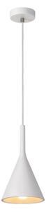 Lucide 35406/16/31 - Závěsné svítidlo GIPSY 1xE27/40W/230V bílé