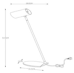 Lucide 19600/01/31 - Stolní lampa HESTER 1xGU10/7W/230V bílá