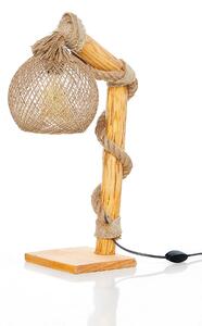 Opviq Stolní lampa Canata přírodní dub