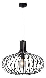 Lucide 78374/50/30 - Závěsné svítidlo MANUELA 1xE27/60W/230V černé 50 cm