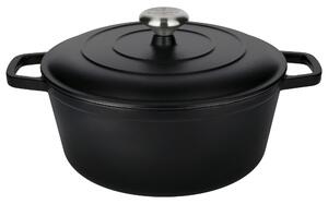 Silvercrest® Litinový hrnec Premium, Ø 28 cm (černá) (100409575001)