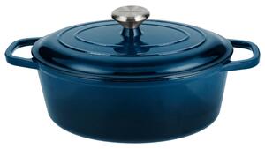 Silvercrest® Litinový hrnec Premium, Ø 29 cm (modrá) (100409655006)