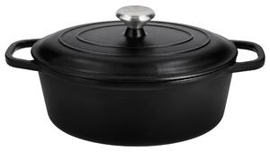 Silvercrest® Litinový hrnec Premium, Ø 29 cm (černá) (100409655001)