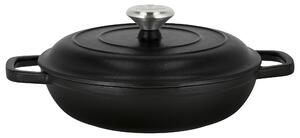 Silvercrest® Litinová servírovací pánev Premium, Ø 25 cm (černá) (100409708001)