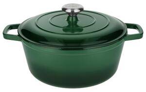Silvercrest® Litinový hrnec Premium, Ø 28 cm (zelená) (100409575002)