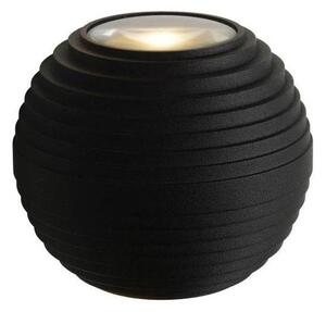 Lucide 17804/06/30 - LED venkovní nástěnné svítidlo AYO 2xLED/3W/230V černé IP54