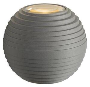 Lucide 17804/06/36 - LED venkovní nástěnné svítidlo AYO 2xLED/3W/230V šedé IP54