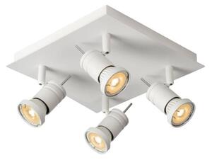 Lucide 17990/19/31 - LED bodové svítidlo TWINNY-LED 4xGU10/4,5W/230V bílé 25cm