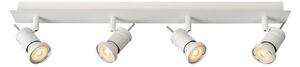 Lucide 17990/20/31 - LED bodové svítidlo TWINNY-LED 4xGU10/4,5W/230V bílé 63 cm