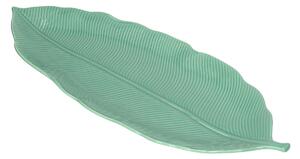 Talíř Jungle Leaves 47cm light green