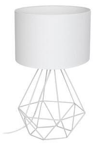 Stolní lampa BASKET 1xE27/60W/230V bílá