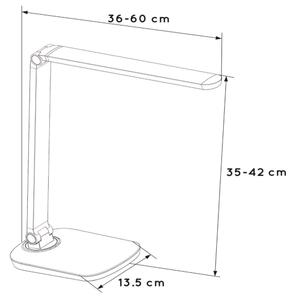 Lucide 24656/10/31 - LED Stmívatelná stolní lampa VARIO LED LED/8W/230V