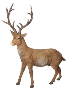 Figurka Deer 56x20x69 cm brown