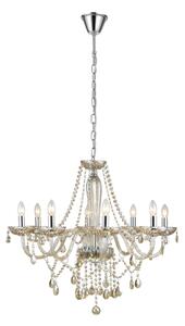 Eglo 39093 - Lustr BASILANO 8xE14/40W/230V