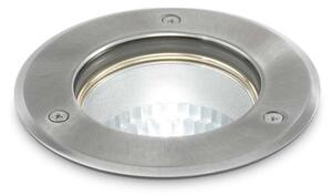 Ideal Lux - Venkovní nájezdové svítidlo PARK 1xGU10/20W/230V IP65 chrom