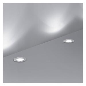 Ideal Lux - Venkovní nájezdové svítidlo PARK 1xGU10/20W/230V IP65 chrom