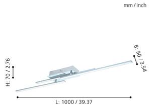 Eglo 96316 - LED Stropní svítidlo PARRI 3xLED/6W/230V
